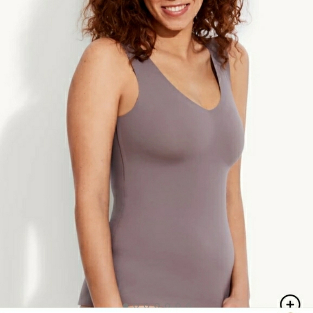 knix Women's Scoop Neck Tank Top in Taupe